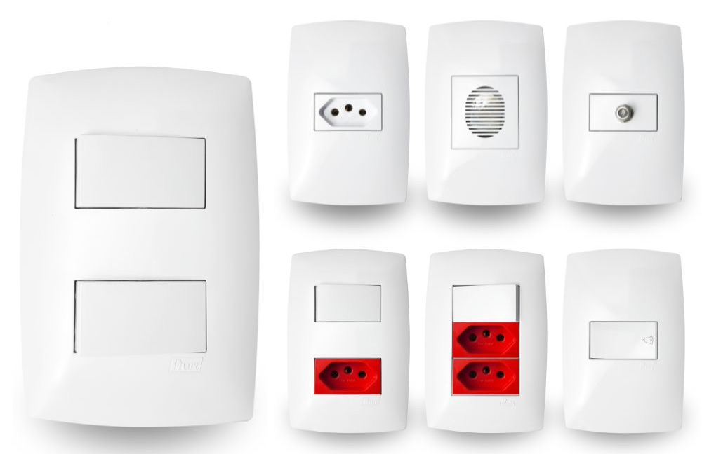 Tomadas e Interruptores